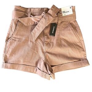 NWT Express shortie extreme high rise shorts size 0